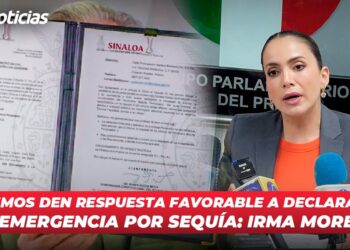 Esperemos den respuesta favorable a declaratoria de emergencia por sequía: Irma Moreno