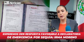 Esperemos den respuesta favorable a declaratoria de emergencia por sequía: Irma Moreno