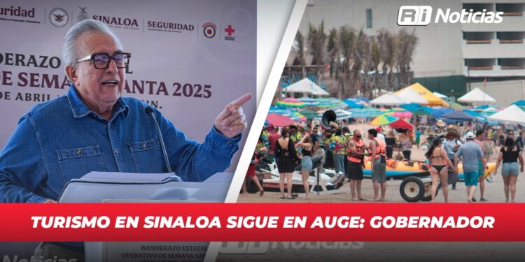 Turismo en Sinaloa sigue en auge: Gobernador
