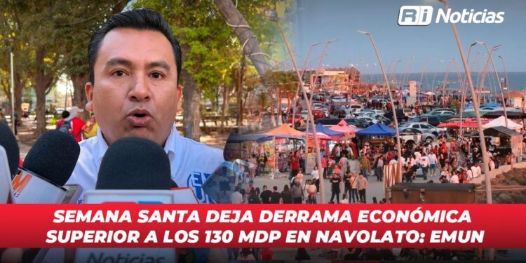 Semana Santa deja derrama económica superior a los 130 mdp en Navolato: EMUN