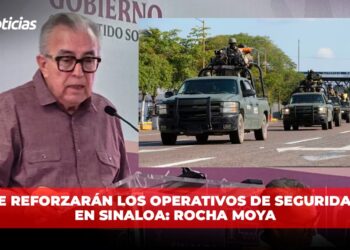 Se reforzarán los operativos de seguridad en Sinaloa: Rocha Moya