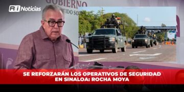 Se reforzarán los operativos de seguridad en Sinaloa: Rocha Moya