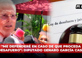 “Me defenderé en caso de que proceda el desafuero”: Diputado Genaro García Castro