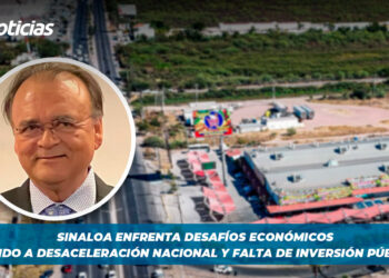 Sinaloa enfrenta desafíos económicos debido a desaceleración nacional y falta de inversión pública