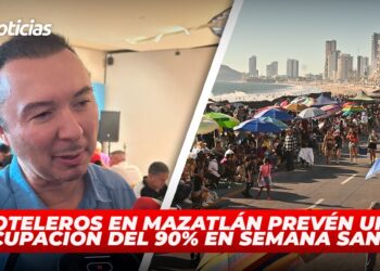 Hoteleros en Mazatlán prevén una ocupación del 90% en Semana Santa
