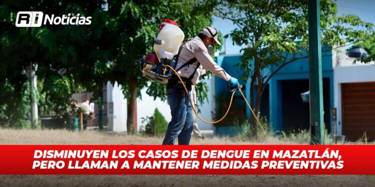 Disminuyen los casos de dengue en Mazatlán, pero llaman a mantener medidas preventivas