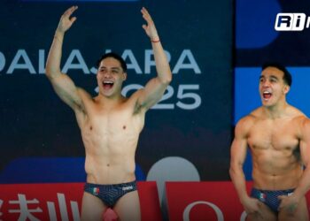 Osmar Olvera y Juan Celaya ganan el oro en Copa Mundial de clavados