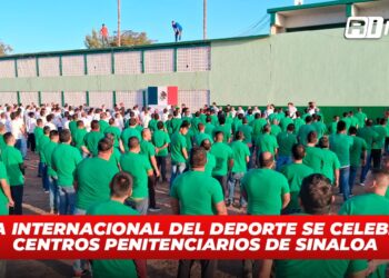 El Día Internacional del Deporte se celebra en Centros Penitenciarios de Sinaloa