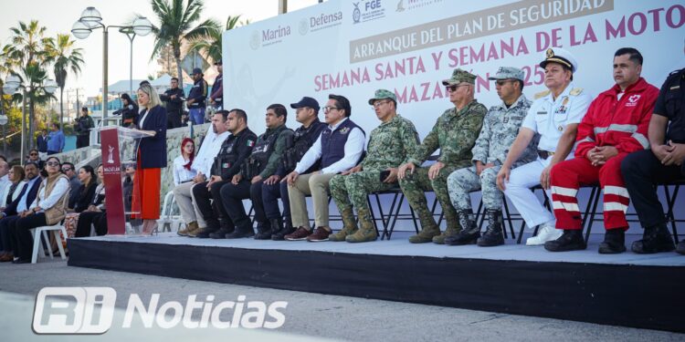 Arranca en Mazatlán el Operativo de Seguridad por Semana Santa y Semana de Pascua