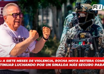 Sinaloa: A siete meses de violencia, Rocha Moya reitera compromiso de continuar luchando por un Sinaloa más seguro para todos