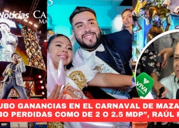NO hubo ganancias en el Carnaval de Mazatlán “hubo perdidas como de 2 o 2.5 mdp”, Raúl Rico