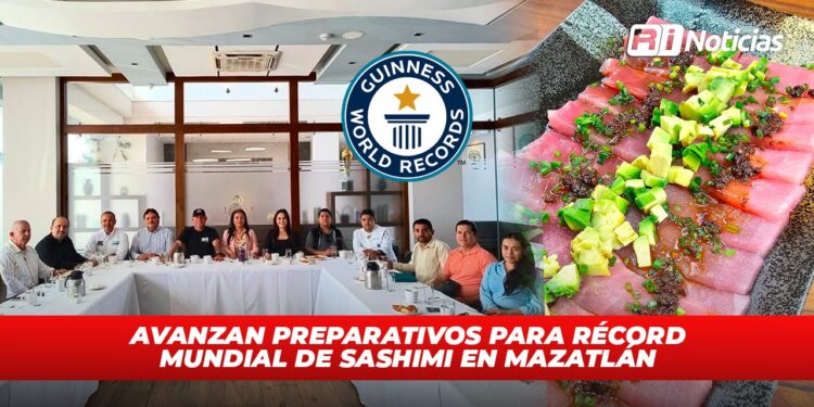 Avanzan preparativos para récord mundial de Sashimi en Mazatlán