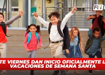 Este viernes dan inicio oficialmente las vacaciones de Semana Santa
