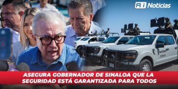 Asegura Gobernador de Sinaloa que la seguridad está garantizada para todos