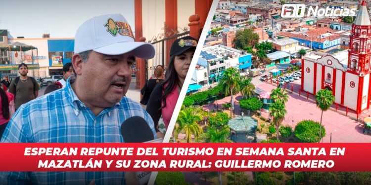 Esperan repunte del turismo en Semana Santa en Mazatlán y su zona rural: Guillermo Romero