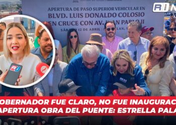 El Gobernador fue claro, no fue inauguración, fue apertura obra del puente: Estrella Palacios