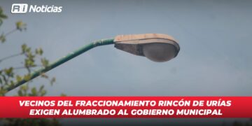 Vecinos del Fraccionamiento Rincón de Urías exigen alumbrado al Gobierno Municipal