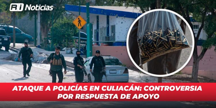 Ataque a policías en Culiacán: Controversia por respuesta de apoyo
