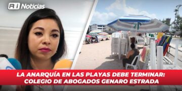 La anarquía en las playas debe terminar: Colegio de Abogados Genaro Estrada