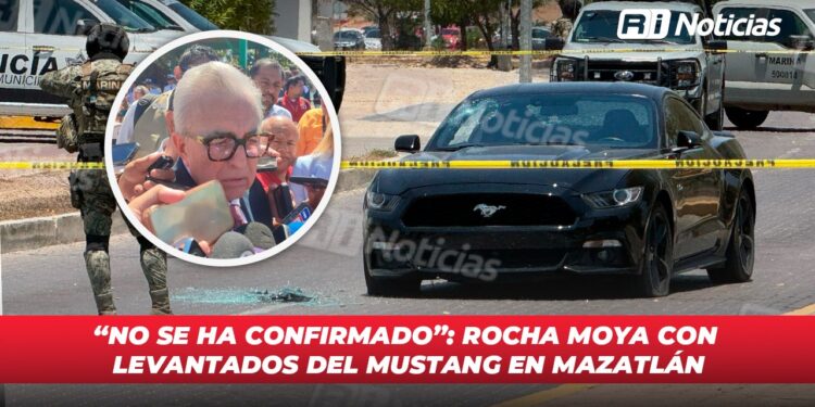 “No se ha confirmado”: Rocha Moya con levantados del Mustang en Mazatlán