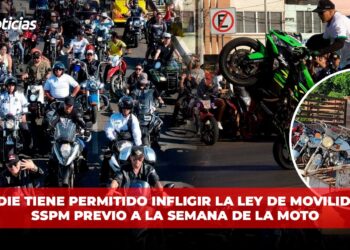 “Nadie tiene permitido infringir la ley de movilidad”: SSPM previo a la Semana de la Moto