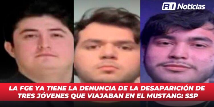 La FGE ya tiene la denuncia de la desaparición de tres jóvenes que viajaban en el Mustang: SSP