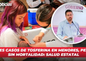 Tres casos de tosferina en menores, pero sin mortalidad: salud estatal