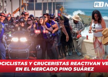 Motociclistas y cruceristas reactivan ventas en el Mercado Pino Suárez