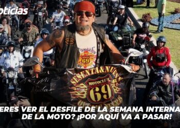 ¿Quieres ver el desfile de la Semana Internacional de la Moto? ¡Por aquí va a pasar!