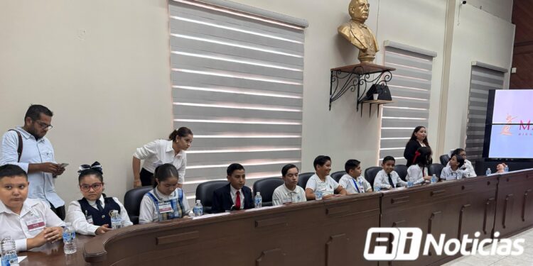 Realizan concurso para seleccionar al nuevo Cabildo Infantil de Mazatlán 2025-2026