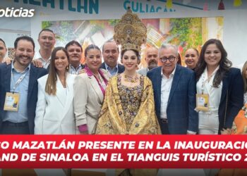 CANACO Mazatlán presente en la inauguración del stand de Sinaloa en el Tianguis Turístico 2025