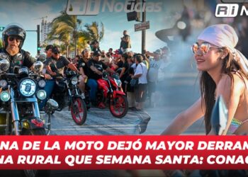 Semana de la Moto dejó mayor derrama en zona rural que Semana Santa: Conagam