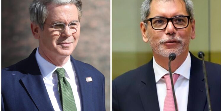 Secretarios de Hacienda y del Tesoro de EE.UU. sostienen encuentro; hablan sobre lavado de dinero y narco