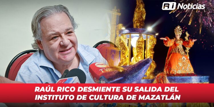 Raúl Rico desmiente su salida del Instituto de Cultura de Mazatlán