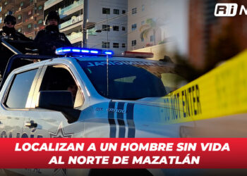 Localizan a un hombre sin vida al norte de Mazatlán
