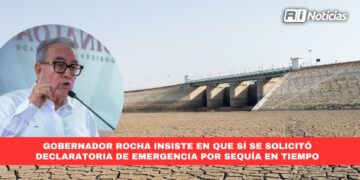 Gobernador Rocha insiste en que sí se solicitó declaratoria de emergencia por sequía en tiempo