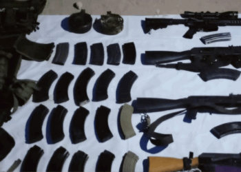 Grupo Interinstitucional asegura armamento y equipo táctico tras agresión armada en Elota