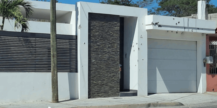 Vandalizan vivienda abandonada en la colonia Guadalupe Victoria en Culiacán