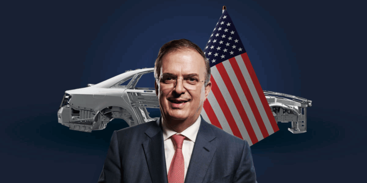 México logra reducir aranceles de autos: Marcelo Ebrard