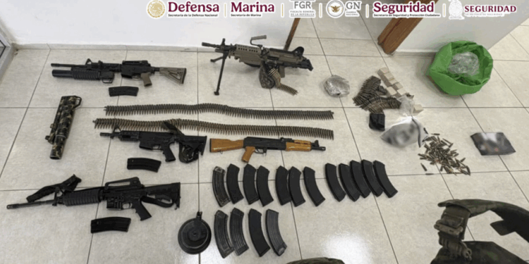 Operación Frontera Norte se aproxima a las 3 mil armas aseguradas