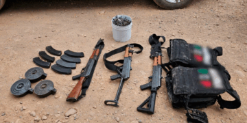 Fuerzas federales detienen a 4 presuntos criminales en Culiacán, Sinaloa