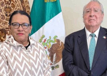 Rosa Icela Rodríguez acude al Vaticano para la misa de comienzo del pontificado de León XIV