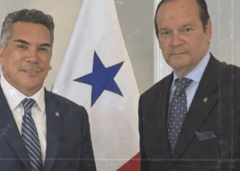 Alejandro Moreno se reunió con el canciller de Panamá