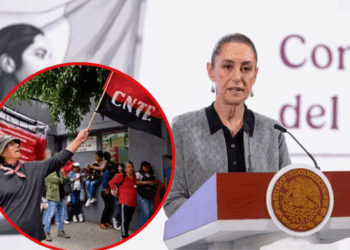 “No caeremos en provocaciones”: Sheinbaum ante protestas de la CNTE