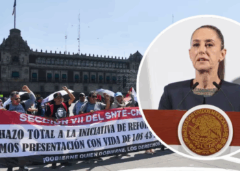 “Ya plantean lo mismo que la derecha”: Sheinbaum critica a CNTE por amagos de obstaculizar la elección judicial