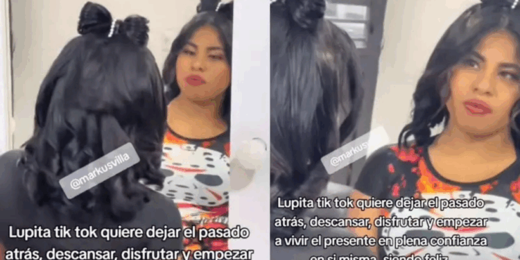 Tras visitar la tumba de su hija, Lupita TikTok reaparece con fuerza y nuevo look
