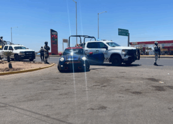 Enfrentamiento armado en El Trébol deja vehículos asegurados