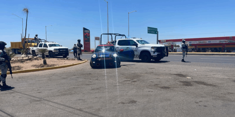 Enfrentamiento armado en El Trébol deja vehículos asegurados