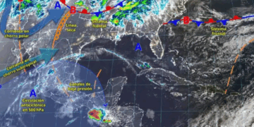 Pronostican lluvias fuertes y ambiente caluroso en gran parte del país
