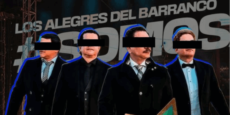 Vinculan a proceso a Los Alegres del Barranco por Apología del Delito